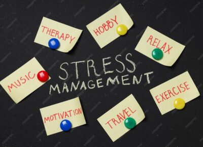 text-stress-management-paper-black-background_185193-132399